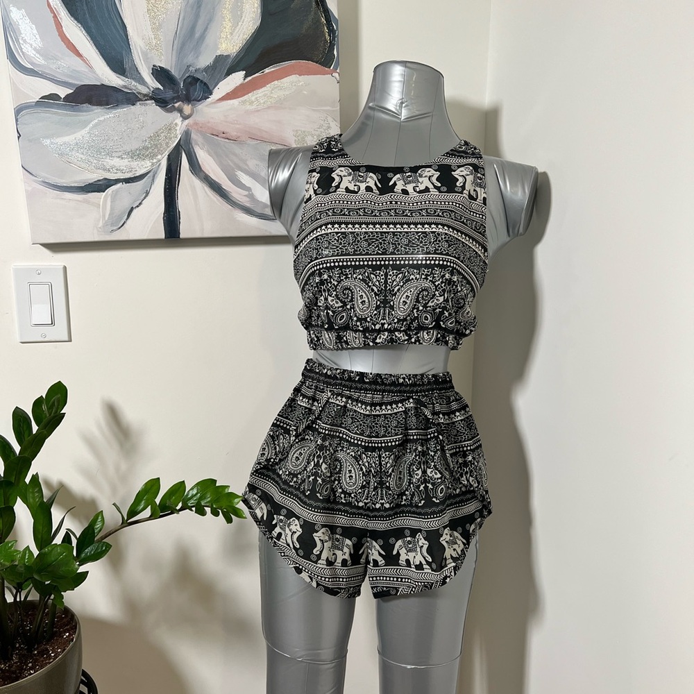 TWO PIECE ELEPHANT SET